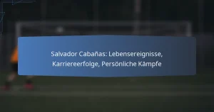 Salvador Cabañas: Lebensereignisse, Karriereerfolge, Persönliche Kämpfe